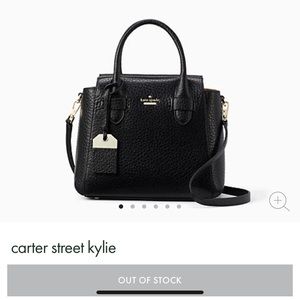 Kate Spade “Carter Street Kylie” Purse- Black